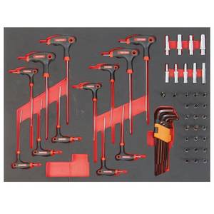 Coffrets d'outils Steeltreks, nouvelle vente directe d'usine, 298 pièces, 8 tiroirs, chariot métallique super robuste sur roulettes, pour réparation automobile, garage, outils à main. - Product Image 5