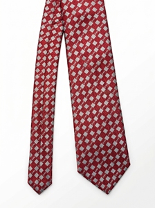 Cravate en soie jacquard tissée, style exécutif décontracté, écologique, avec service de motifs sur mesure, articles en stock, personnalisable - Product Image 2