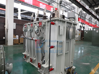 Transformateur 400kva avec cabine transformateur de puissance triphasé type s11 immergé dans l'huile