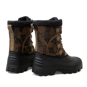 Nouveauté vente en gros fourrure hommes longue <span class=keywords><strong>chaussette</strong></span> bottes haut haut russie hiver imperméable chaussures de plein air genou USA Offres Spéciales - Product Image 2