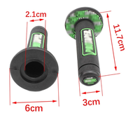 Accessoire de modification universel pour moto PRO, poignées de guidon en nylon 22/24 mm pour remplacement/réparation, tout-terrain, trois bandes