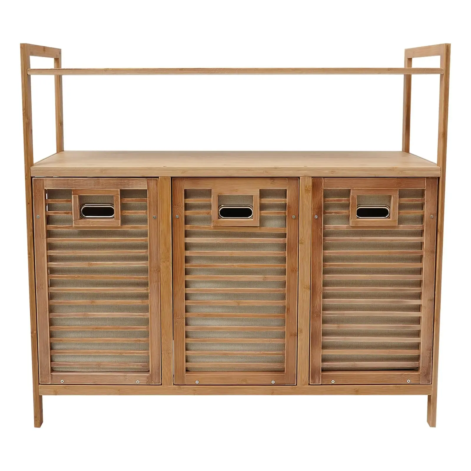 3 storages with shelf