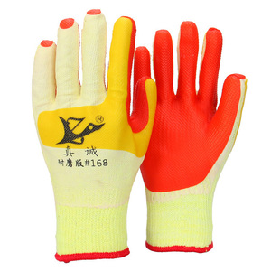 Gants en caoutchouc renforcés Sincere 168, résistants à l'abrasion, en coton, pour travaux de construction - Product Image 2