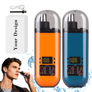Tondeuse à barbe 0728 pour hommes avec une prise en main confortable, appareil de toilettage multifonctionnel, tête de coupe détachable et lavable - Product Image 1