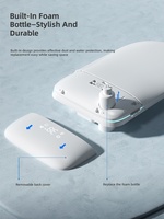 WC intelligent monobloc de luxe Cupc avec bidet intégré, design élégant, chasse d'eau à jet siphonique, sanitaires électroniques