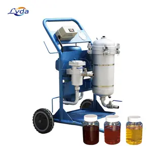 Cost effective easy control portable transformer oil filtering machine