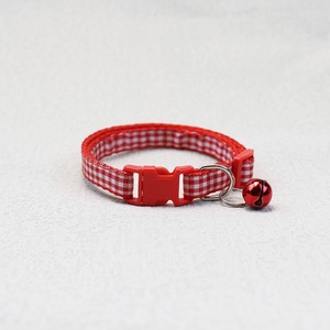 Nouveau Collier Tressé Décontracté et Coloré à Carreaux pour Chien et Chat avec Clochette – Collection 2026 - Product Image 6