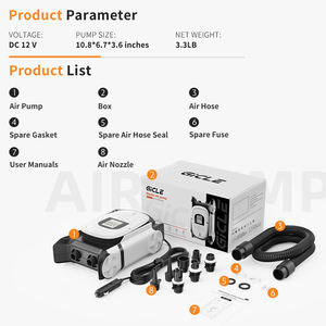 משאבת אוויר sup חשמלית dc12v פנדה מודרני סטנד-אפ אביזר חשמלי משאבת אוויר sup - Product Image 4