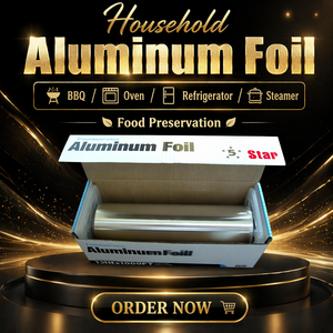 Papier aluminium A8011 de haute qualité pour emballage alimentaire/emballage pharmaceutique/grillades au barbecue - Product Image 1