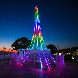 <b>Outdoor</b> Customizable Ip65 Christmas New Year 3d Iron Tower Led Decorative <b>Lights</b> - Product Image 1
