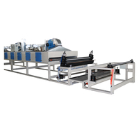 Machine à plastifier électrique amovible et autocollante pour papiers peints et textiles, avec emballage en bois