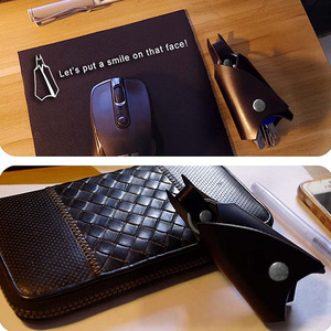 Envío directo disponible para funda de llaves de coche con diseño de murciélago de dibujos animados, de cuero PU, protector de llaves de coche, funda antipérdida para llaves del hogar. - Product Image 2