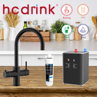 Iwater Design innovant 4-en-1 chauffe-eau chaude bouillante robinet d'eau froide pure purificateur filtre robinet pour une vie saine