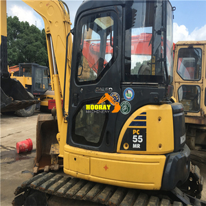 Miniexcavadora Hidráulica Usada Komatsu PC55MR-2 de 5.5T con Componentes Principales Japoneses: Motor, Bomba y Caja de Cambios Komatsu 4D88E-6 - Product Image 5