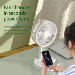 Hot Selling in Africa USB Rechargeable 7200mAh Battery Foldable Fan Portable Cooler Air Circulation Folding We Have Ce - Product Image 4