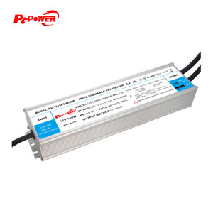 กันน้ำระดับ IP67 150W ไม่มีการกระพริบ TRIAC/0-10V/1-10V/10V PWM/Rx ไดรเวอร์ไฟ LED แบบหรี่แสงได้ 100-240VAC-DC 12V 24V แหล่งจ่ายไฟ LED - Product Image 1