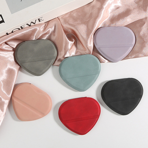 Specchietto per il Trucco a Forma di <span class=keywords><strong>Cuore</strong></span> Pieghevole Tascabile con Logo Personalizzato per Promozione Cosmetica Regalo di San Valentino - Product Image 4