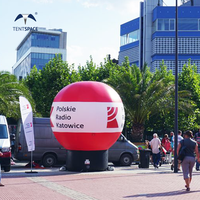 Nouvelle arrivée de panneaux gonflables géants personnalisés publicité Gonflable Ball Branding ballon de camping gonflable extérieur pour les événements sportifs