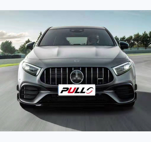 Kit de carrosserie avant avec grille, pare-chocs avant, pour Mercedes Benz classe A W177, amélioration <span class=keywords><strong>A45</strong></span> AMG style 2020 — <span class=keywords><strong>2022</strong></span> - Product Image 2
