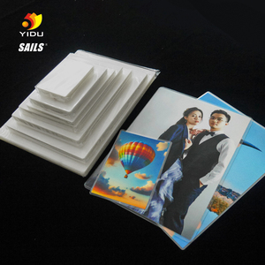 Feuilles de plastification YIDU PET de 40 microns à 350 microns, <span class=keywords><strong>A4</strong></span>, A3, lot de 100, pochettes de plastification thermique brillantes, film mat - Product Image 1