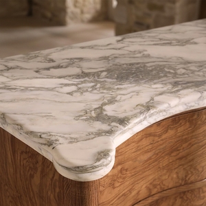 Mesita de Noche de Madera Artesanal de Alta Gama, Diseño Contemporáneo, con 2 Cajones, Muebles para Dormitorio - Product Image 5