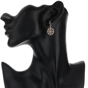 Bisuterie Joyeria Bisuterias Oro Venta al por mayor 18K Chapado en oro Latón Circón Pendientes Y Collares Conjuntos Mujer Conjunto De Joyería De Moda - Product Image 3