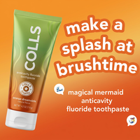 COLLS Dentifrice Anti-Caries Blanchissant au Fluor Saveur Orange Naturelle Protection des Dents Sensibles Usage Domestique Fabricant Direct