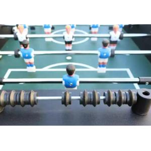 Tavolo da Calcio Balilla Pieghevole <span class=keywords><strong>con</strong></span> Aste a Sgancio Rapido, Montaggio Veloce, Campo di Gioco Verde, Sistema di Punteggio Abacus - Product Image 5