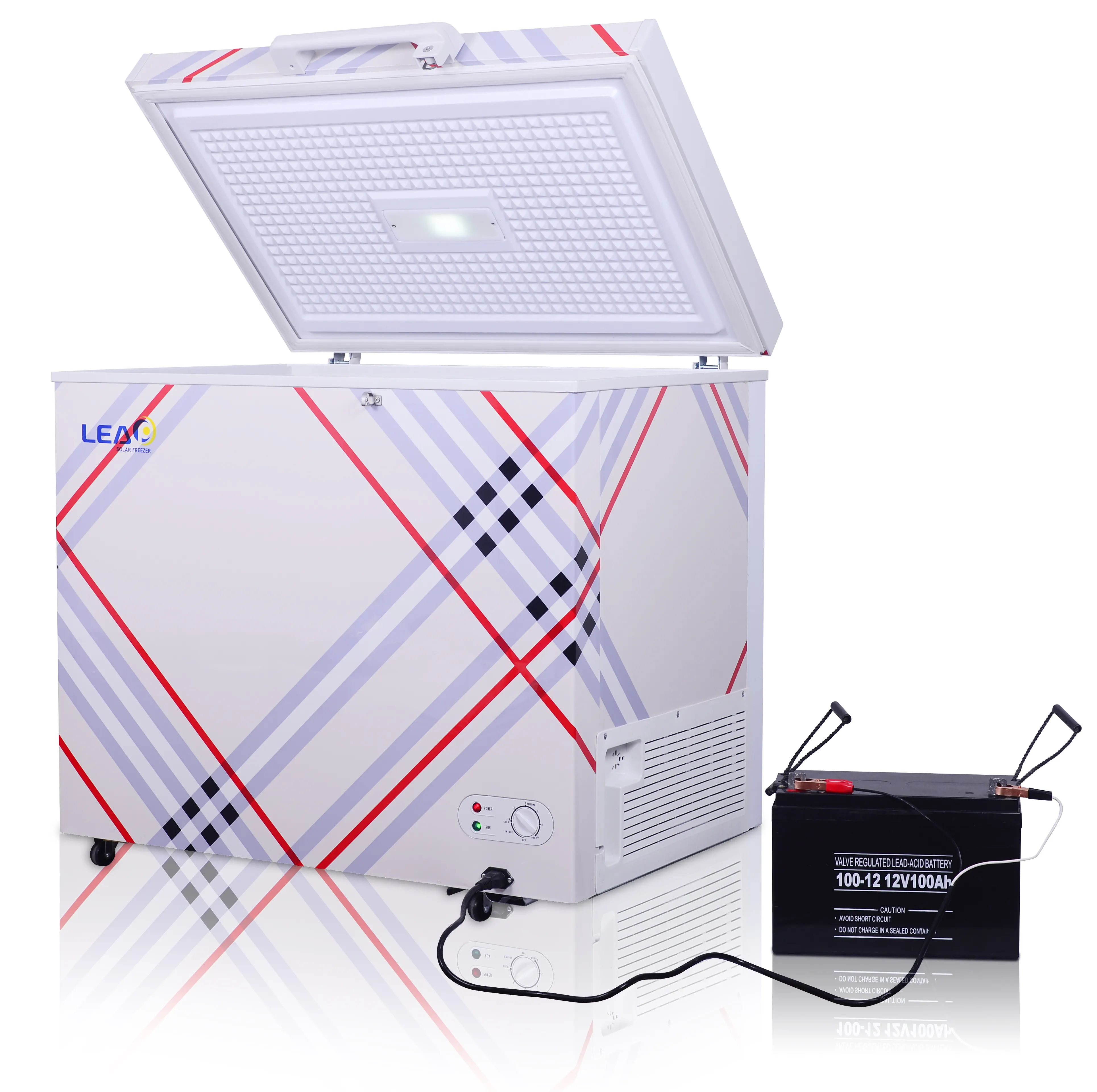 Different Portable Mini Solar Chest Deep Freezer With DC And AC Solution For Ice Cream