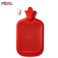 Sac de thérapie médicale en caoutchouc MKR MKR-B01 de 2000 ml pour eau froide et chaude, avec housse, pour le soulagement de la douleur - Vente en gros