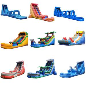 Tobogán Inflable de Grado Comercial, Parque Infantil al Aire Libre para Niños, Grandes Toboganes de Agua, Castillos Inflables, Tobogán Acuático - Product Image 5