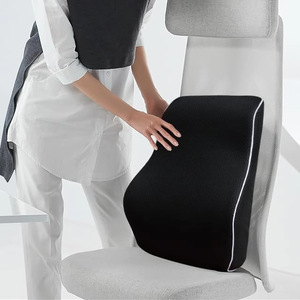 Breathe Mesh Cover Adjustable Straps Lumbar Support <b>Pillow</b> for Office Chair Back Support <b>Pillow</b> for Car,Computer Recliner <b>Memory</b> - Product Image 3