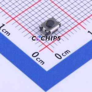 GT-TC029B-H020-L1A Tactile Switch SMD Switch Single Pole Single Throw Round Button 2.5N Vertical Mount - Product Image 1