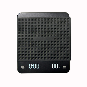 1kg Capacity Digital Display Coffee <strong>Scale</strong> <strong>Electric</strong> Kitchen Timer 0.1g Division ABS Plastic Material <strong>Weighing</strong> Timing Function - Product Image 4