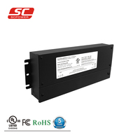 Boîtier de jonction multi-canaux étanche 192W 24V 48V, alimentation à tension constante dimmable de classe 2