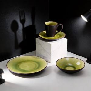 Juego de vajilla de gres de 16 piezas/Juegos de vajilla mexicana con esmalte Global/Artículos de <span class=keywords><strong>porcelana</strong></span> <span class=keywords><strong>Comprar</strong></span> juegos de vajilla al por mayor - Product Image 1