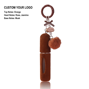 Spray de niebla corporal para mujer de viaje al por mayor 24H rosa de fruta de larga duración para mujer Perfume superventas con llavero bonito - Product Image 6