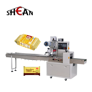 Máquina automática de embalaje de verduras de paletas de <span class=keywords><strong>pan</strong></span> rebanado de croissant de pita francesa de sándwich de galleta de pastel de <span class=keywords><strong>Brioche</strong></span> de flujo de alta velocidad - Product Image 1