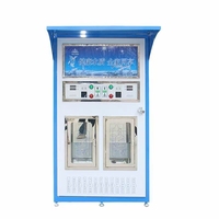 Station d'approvisionnement en eau communautaire 800 GPD, machine à osmose inverse, distributeur d'eau pure, SDK, auto-nettoyage, filtration UV/ozone