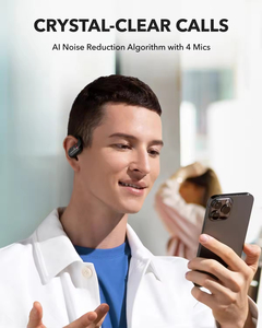 Soundcore by <span class=keywords><strong>Anker</strong></span> V30i Auriculares de Oreja Abierta Bluetooth 5.3 Control por Aplicación Llamadas Nítidas Auriculares Inalámbricos Diseño Ligero Bicicleta A3873 - Product Image 5