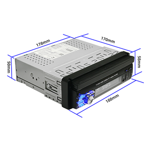 Bán Hot Android 13 Navigation GPS autoradio 1 Din 7 inch xe máy nghe nhạc DVD - Product Image 5