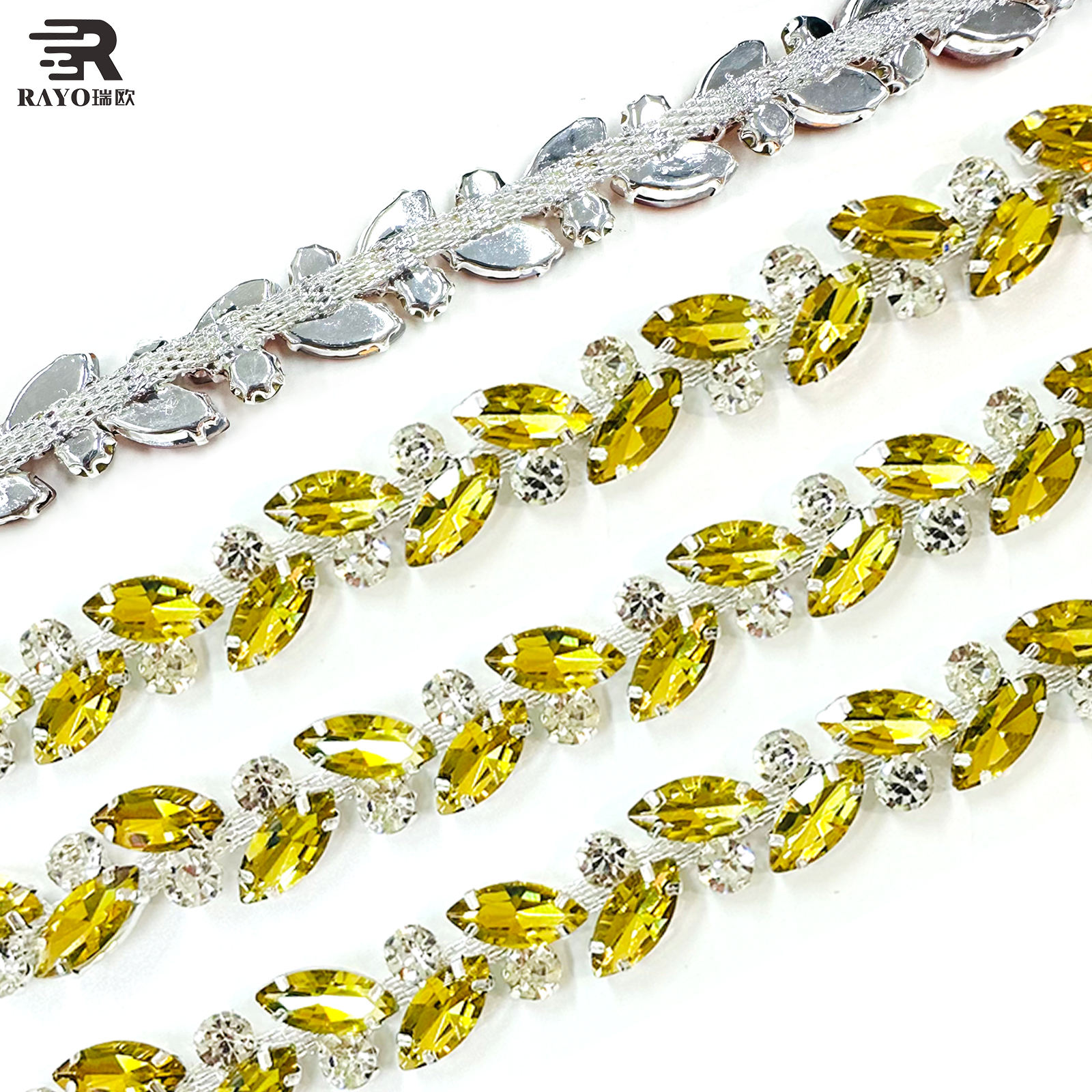 Base argentée avec Citrine 226