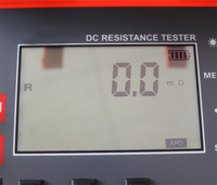 Testeur de résistance équipotentielle 0,0001 Ohm à 30 kOhm, testeur de liaison à la terre, résistance CC, tension CA/CC, 1000 enregistrements, sonore, USB