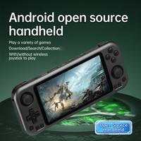 Nouvelle console de jeu portable 2026 avec écran tactile IPS de 5,0 pouces, système Android open source, lecteur de jeux vidéo RG3566, compatible PSP PS1