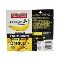 Fabricant de l'emballage personnalisé petit thermoscellage trois côté joint fruits capsules nutritionnelles mat Sachet sac vide