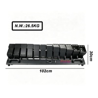 Projecteur matriciel LED DMX 12x60W 1200W RGBW 4-en-1 pour Wash Pixel Zoom pour événements scéniques