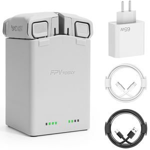 Chargeur double rapide, hub de charge compact, puce intelligente sécurisée, accessoires pour drone DJI Mini3/4 Series - Product Image 1