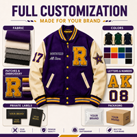 Veste universitaire personnalisée en chenille découpée au laser avec broderie, patch haute définition, veste de baseball Letterman, fabricant, hiver, unisexe