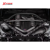 Couverture supérieure du moteur en fibre de carbone sèche XTREME, style OEM, pour BMW M2 M3 M4 G80 G81 G82 G83 G87 S58
