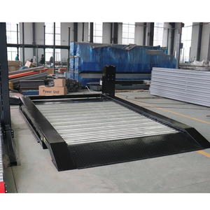 वाहन होस्ट प्लेटफॉर्म के साथ दो-पोस्ट कैंची डिजाइन हाइड्रोलिक टिल्टिंग कार पार्किंग लिफ्ट सिस्टम - Product Image 4